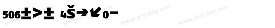 fagono extra字体转换